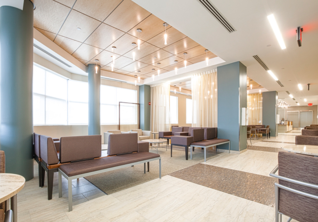 Main lounge facility at Brooklyn Surgery Center